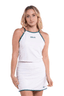 White / Dark Teal